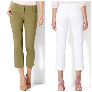 7th Avenue New York & Company Design Studio White pants Size 12
